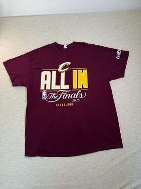 Cleveland Cavaliers 2015 NBA Finals All In Graphic